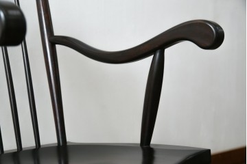 和製ヴィンテージ　希少モデル!!　松本民芸家具　51B型　美しい曲線が魅力のロッキングチェア　定価約18万1千円相当　(R-085228)