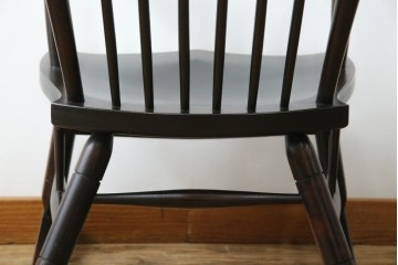 和製ヴィンテージ　希少モデル!!　松本民芸家具　51B型　美しい曲線が魅力のロッキングチェア　定価約18万1千円相当　(R-085228)