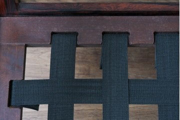 デンマークヴィンテージ　イルム・ヴィッケルソ(ILLUM WIKKELSO)　希少なローズウッド材を使用した本革シートの2人掛けソファ　(R-085230)