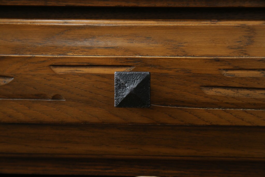 アメリカヴィンテージ　美品　DREXEL HERITAGE(ドレクセルヘリテイジ)　直線的でシンプルなデザインのサイドテーブル　(R-085236)