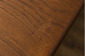 デンマークヴィンテージ　希少!!　アルネ・ヴォッダー(Arne Vodder)デザイン　洗練されたミッドセンチュリースタイルの拡張天板付きパートナーデスク　(R-085237)