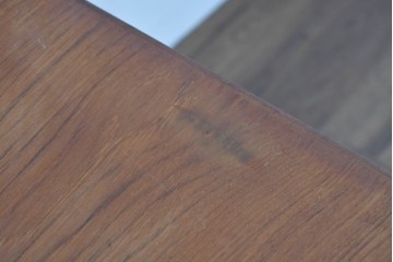 デンマークヴィンテージ　希少!!　アルネ・ヴォッダー(Arne Vodder)デザイン　洗練されたミッドセンチュリースタイルの拡張天板付きパートナーデスク　(R-085237)