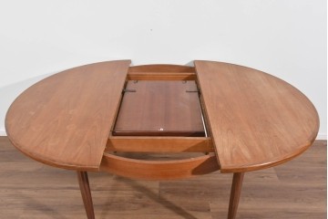 イギリスヴィンテージ　G-PLAN(ジープラン)　洗練された佇まいが魅力のエクステンションテーブル　(R-085247)