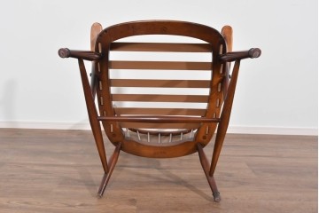 イギリスヴィンテージ　ERCOL(アーコール)　ゆったりと楽しむおうち時間におすすめの1人掛けソファ　(R-085248)