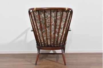 イギリスヴィンテージ　ERCOL(アーコール)　ゆったりと楽しむおうち時間におすすめの1人掛けソファ　(R-085248)