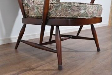 イギリスヴィンテージ　ERCOL(アーコール)　ゆったりと楽しむおうち時間におすすめの1人掛けソファ　(R-085248)