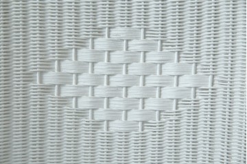 中古　美品　アンティーク家具ショップHandleオリジナル　Lusty's Japan LTD.　LLOYD LOOM(ロイドルーム)　Dessert(デザート)　背もたれの編み模様がアクセントのアームチェア　定価約13万3千円　(R-085249)