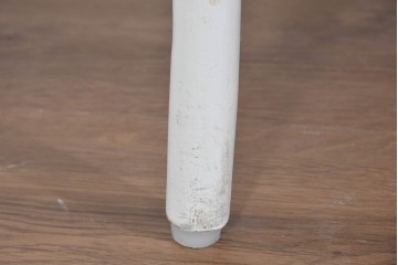 中古　美品　アンティーク家具ショップHandleオリジナル　Lusty's Japan LTD.　LLOYD LOOM(ロイドルーム)　Dinner(ディナー)　優しい白色の編み込みが魅力のアームチェア　定価約13万円相当　(R-085250)