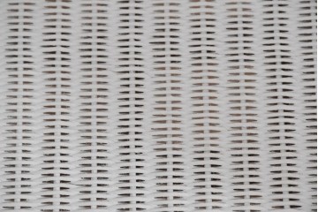 中古　美品　アンティーク家具ショップHandleオリジナル　Lusty's Japan LTD.　LLOYD LOOM(ロイドルーム)　Dinner(ディナー)　優しい白色の編み込みが魅力のアームチェア　定価約13万円相当　(R-085250)