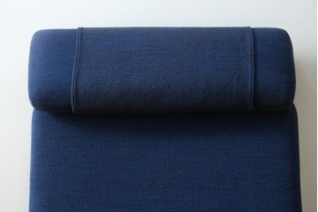 デンマーク家具　GETAMA(ゲタマ)　Hans J Wegner(ハンス・J・ウェグナー)　GE375　オーク材　美しい木肌と端正なフォルムのハイバックチェア　(R-085251)