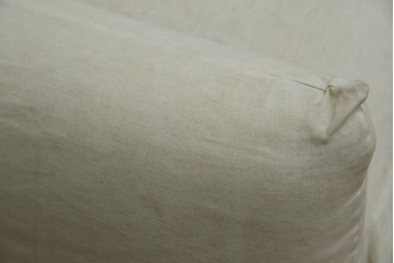 中古　arflex(アルフレックス)　MARENCO(マレンコ)　ふっくらとしたフォルムで座り心地も抜群な麻カバーの1人掛けソファ　(R-085253)