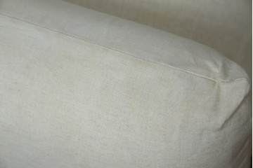 中古　arflex(アルフレックス)　MARENCO(マレンコ)　ふっくらとしたフォルムで座り心地も抜群な麻カバーの1人掛けソファ　(R-085253)