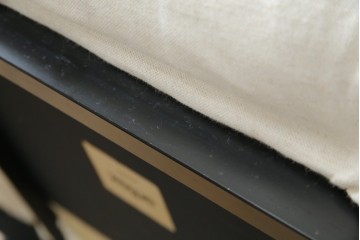 中古　arflex(アルフレックス)　MARENCO(マレンコ)　ふっくらとしたフォルムで座り心地も抜群な麻カバーの1人掛けソファ　(R-085253)