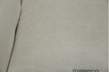中古　arflex(アルフレックス)　MARENCO(マレンコ)　ふっくらとしたフォルムで座り心地も抜群な麻カバーの1人掛けソファ　(R-085253)