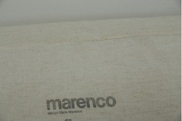 中古　arflex(アルフレックス)　MARENCO(マレンコ)　ふっくらとしたフォルムで座り心地も抜群な麻カバーの3人掛けソファ　定価約80万円　(R-085254)