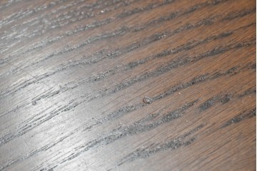 ベルギーヴィンテージ　オーク材　曲線的なフォルムがかわいらしい猫脚の片袖デスク　(R-085255)