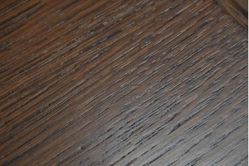 ベルギーヴィンテージ　オーク材　曲線的なフォルムがかわいらしい猫脚の片袖デスク　(R-085255)