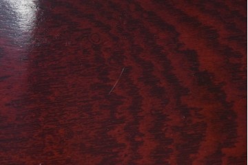 中古　美品　岩谷堂箪笥　木地呂塗り　重厚な手打ち金具が存在感を放つローチェスト　(R-085258)