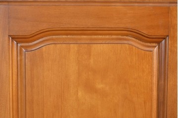 中古　美品　横浜クラシック家具 ダニエル(Daniel)　Etranger(エトランジェ)　E-101　優美なフレーム装飾が映えるワードローブ　定価約140万円相当　(R-085269)