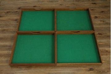 デンマークヴィンテージ　H.P. Hansen(H.P.ハンセン)　チーク材　柔らかな曲線が美しいサイドボード　(R-085270)