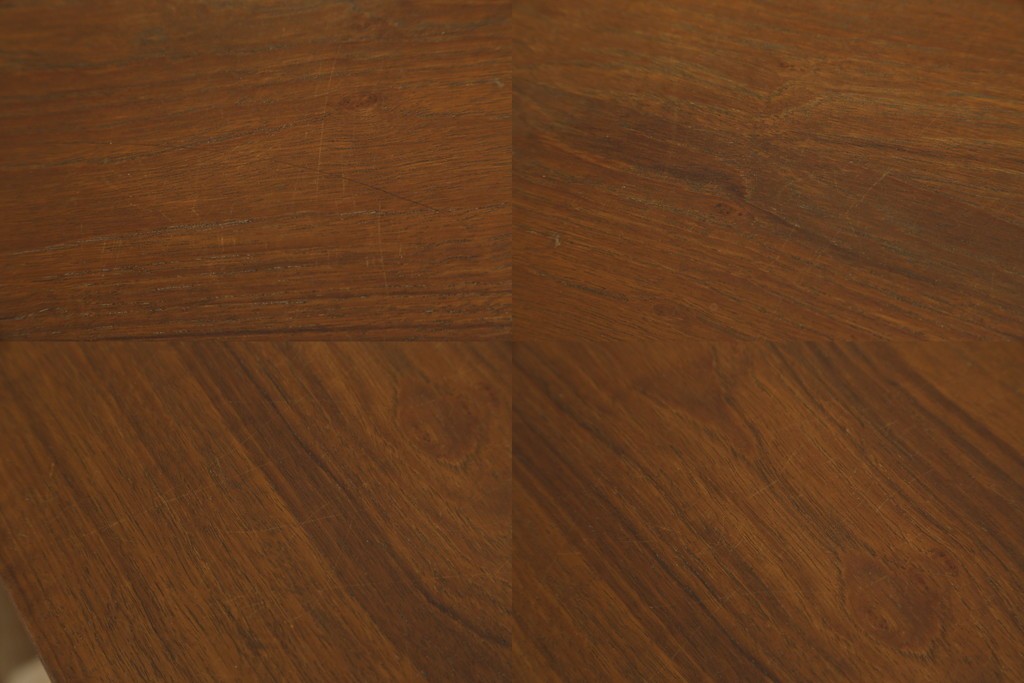 デンマークヴィンテージ　H.P. Hansen(H.P.ハンセン)　チーク材　柔らかな曲線が美しいサイドボード　(R-085270)