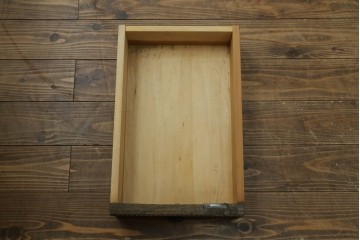 和製ヴィンテージ　神戸洋家具　ナラ材　単独使用可能なサイドキャビネット付きデスク　(R-085274)