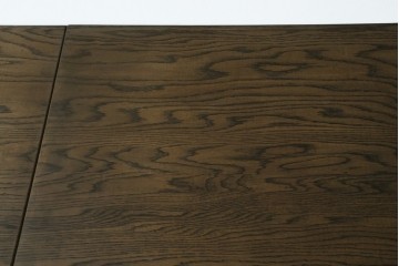 和製ヴィンテージ　神戸洋家具　ナラ材　単独使用可能なサイドキャビネット付きデスク　(R-085274)