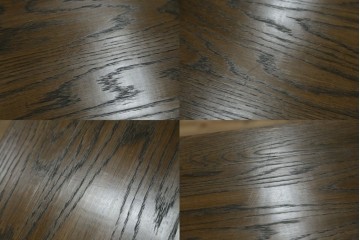 和製ヴィンテージ　神戸洋家具　ナラ材　単独使用可能なサイドキャビネット付きデスク　(R-085274)