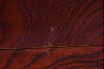 和製アンティーク　明治大正期　前面欅(ケヤキ)材　重厚な金具に木肌の美しさが映える合わせ一間の仙台箪笥　(R-085279)