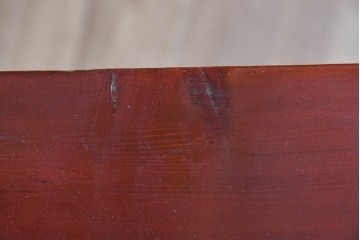 和製アンティーク　明治大正期　前面欅(ケヤキ)材　重厚な金具意匠が魅力の扉付き仙台箪笥　(R-085281)