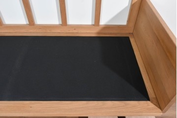 中古　ACME Furniture(アクメファニチャー)　CORONADO SOFA(コロナドソファ)　存在感のある木枠デザインの3人掛けソファ　定価約34万円　(R-085285)