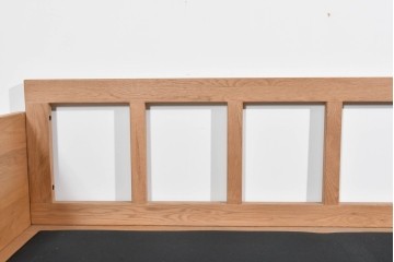 中古　ACME Furniture(アクメファニチャー)　CORONADO SOFA(コロナドソファ)　存在感のある木枠デザインの3人掛けソファ　定価約34万円　(R-085285)