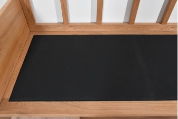 中古　ACME Furniture(アクメファニチャー)　CORONADO SOFA(コロナドソファ)　存在感のある木枠デザインの3人掛けソファ　定価約34万円　(R-085285)