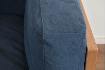 中古　ACME Furniture(アクメファニチャー)　CORONADO SOFA(コロナドソファ)　存在感のある木枠デザインの3人掛けソファ　定価約34万円　(R-085285)