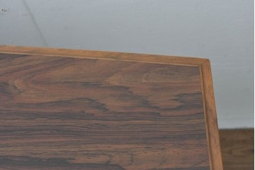 中古　希少な廃番品　イトーキ(ITOKI)　ロイヤルボート型　木目の美しい大型ミーティングテーブル　(R-085292)