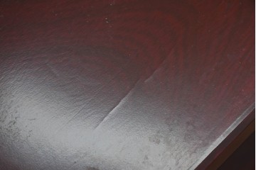 中古　美品　二本松工藝館　田中家具　金具装飾が格調高い印象を与える観音開きの収納箪笥　定価約88万円相当　(R-085293)