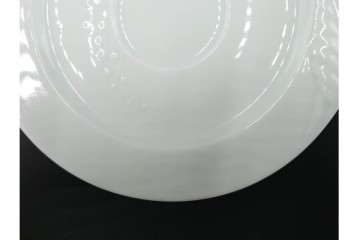 フランス　LIMOGES(リモージュ)　Philippe Deshoulieres(フィリップ デズリエ)　上質な白磁のコーヒーカップ&ソーサー6客セット　(R-085298)