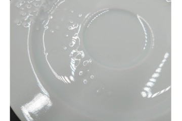 フランス　LIMOGES(リモージュ)　Philippe Deshoulieres(フィリップ デズリエ)　上質な白磁のコーヒーカップ&ソーサー6客セット　(R-085298)