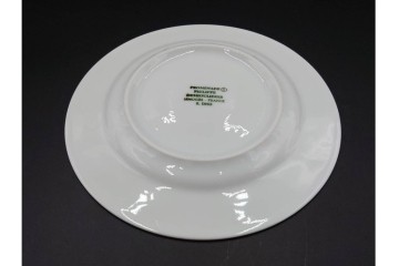 フランス　LIMOGES(リモージュ)　Philippe Deshoulieres(フィリップ デズリエ)　上質な白磁のコーヒーカップ&ソーサー6客セット　(R-085298)