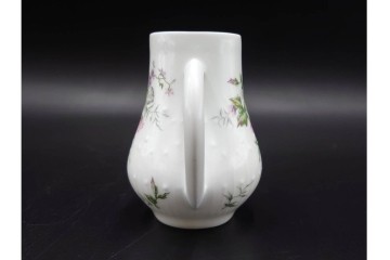 フランス　 LIMOGES(リモージュ) 　Georges Boyer(ジョルジュ・ボワイエ)　 Eglantine(エグラン)　花の図柄が優雅なポット・クリーマー・シュガーポットセット　 (R-085300)