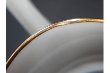 イギリス　ROYAL CROWN DERBY(ロイヤルクラウンダービー)　ポジー　花束文様が愛らしいティーポット・シュガーポット・クリーマーセット　(R-085301)