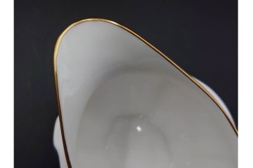 イギリス　ROYAL CROWN DERBY(ロイヤルクラウンダービー)　ポジー　花束文様が愛らしいティーポット・シュガーポット・クリーマーセット　(R-085301)