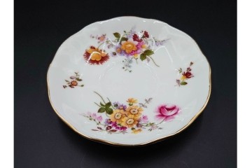 イギリス　ROYAL CROWN DERBY(ロイヤルクラウンダービー)　ポジー　花束文様が愛らしいトリオ2客セット　(R-085302)