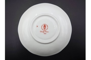 イギリス　ROYAL CROWN DERBY(ロイヤルクラウンダービー)　ポジー　花束文様が愛らしいトリオ5客セット　(R-085303)