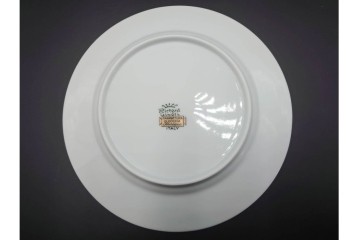 イタリア　Richard Ginori(リチャードジノリ)　インペロジュリエッタ　ピンクリボンと小花柄が可憐なトリオ4客セット　(R-085304)