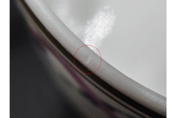 イタリア　Richard Ginori(リチャードジノリ)　インペロジュリエッタ　ピンクリボンと小花柄が可憐なトリオ4客セット　(R-085304)