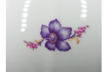 イタリア　Richard Ginori(リチャードジノリ)　インペロジュリエッタ　ピンクリボンと小花柄が可憐なトリオ3客セット　(R-085305)