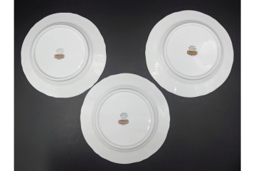 イタリア　Richard Ginori(リチャードジノリ)　アンティックローズ　可憐なバラが散りばめられたトリオ3客セット　(R-085306)