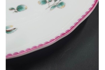 イタリア　Richard Ginori(リチャードジノリ)　アンティックローズ　可憐なバラが散りばめられたトリオ3客セット　(R-085306)