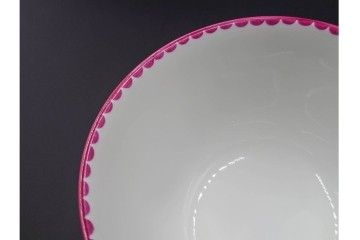 イタリア　Richard Ginori(リチャードジノリ)　アンティックローズ　可憐なバラが散りばめられたトリオ4客セット　(R-085307)